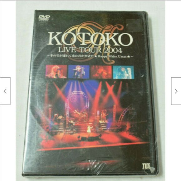 KOTOKO Live Tour 2004 Winter DVD Happy White Christmas*Miya Records JPop JRock - Picture 1 of 2